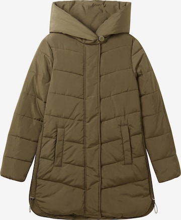 Manteau d’hiver TOM TAILOR en vert : devant