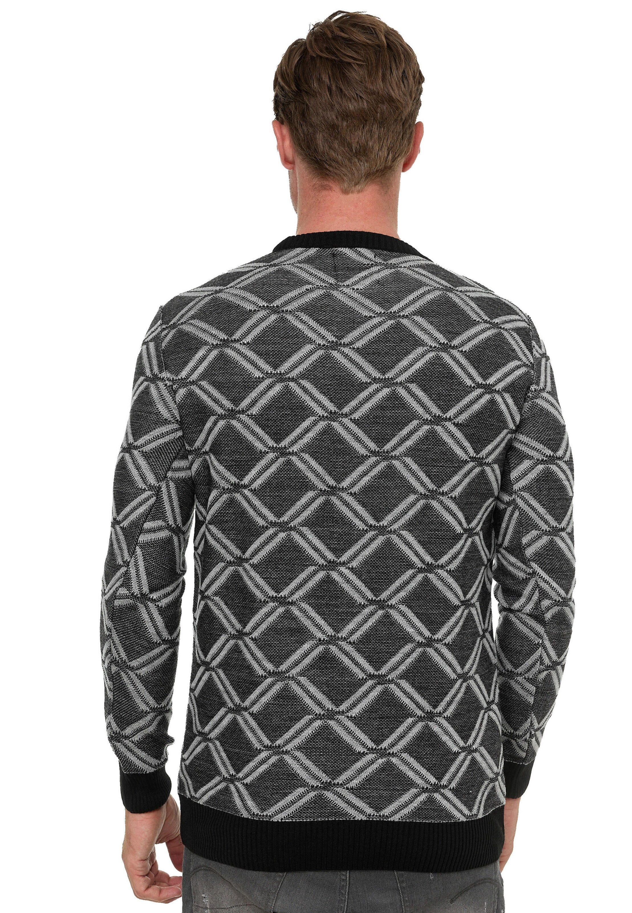 Rusty Neal Pullover in Grau