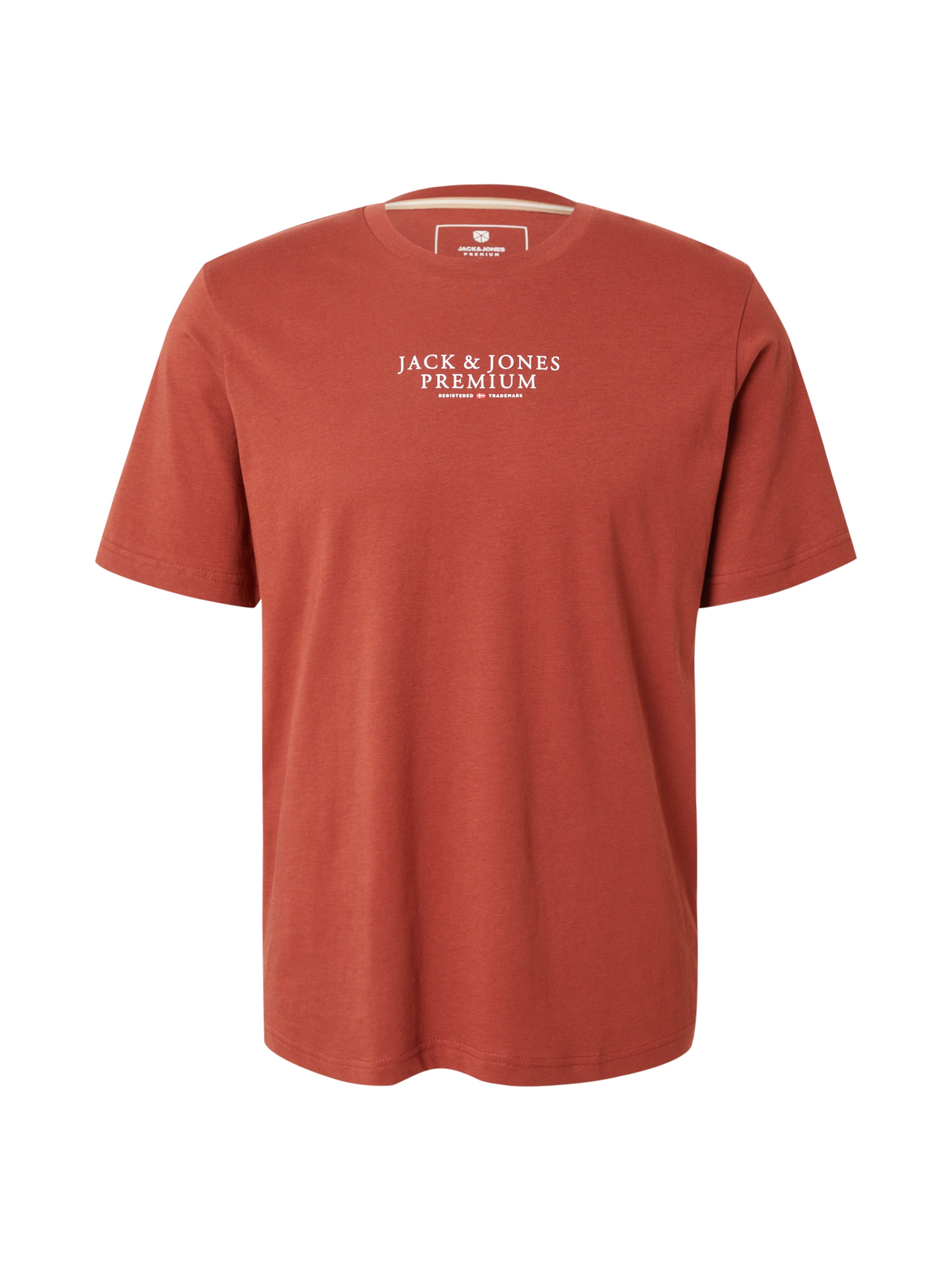 Jack & Jones Premium Футболка 'JPRBLUARCHIE' в Коричневый: спереди