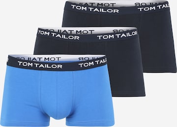 TOM TAILOR Boxerky – modrá: přední strana