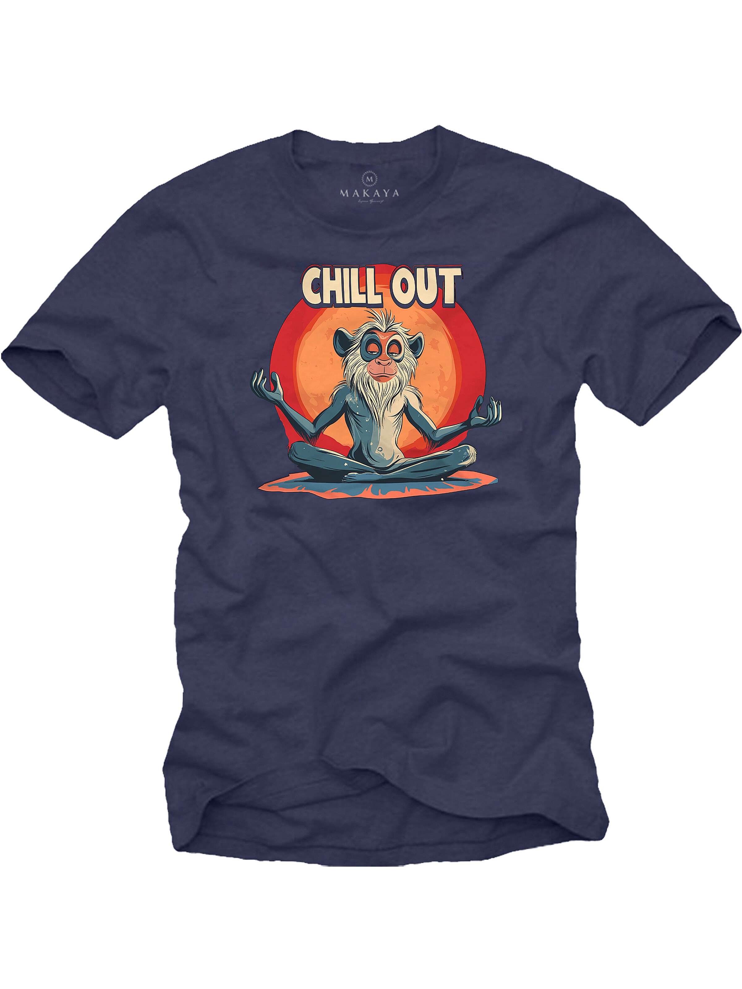 MAKAYA Shirt in Blue: front