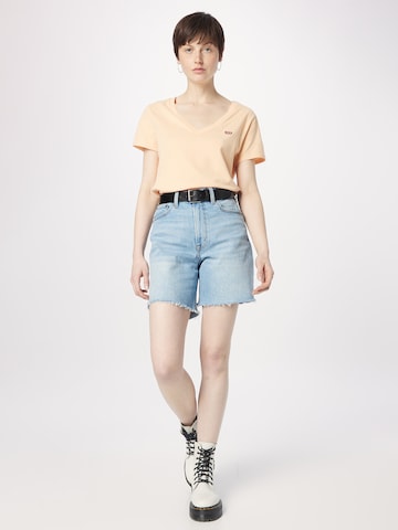 LEVI'S ® Shirt 'Perfect Vneck' in Oranje