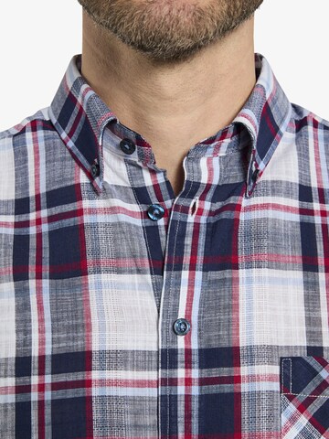 BABISTA Regular fit Button Up Shirt 'Bellanza' in Blue