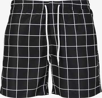 Urban Classics Badeshorts in Schwarz: predná strana