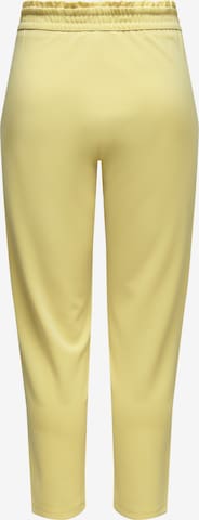 JDY - regular Pantalón plisado 'Catia' en amarillo