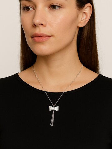 COLLEZIONE ALESSANDRO Necklace 'Steffi' in Transparent: front