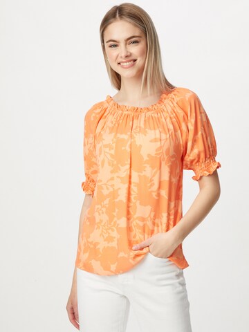 Camicia da donna 'JOELLA' di b.young in arancione: frontale