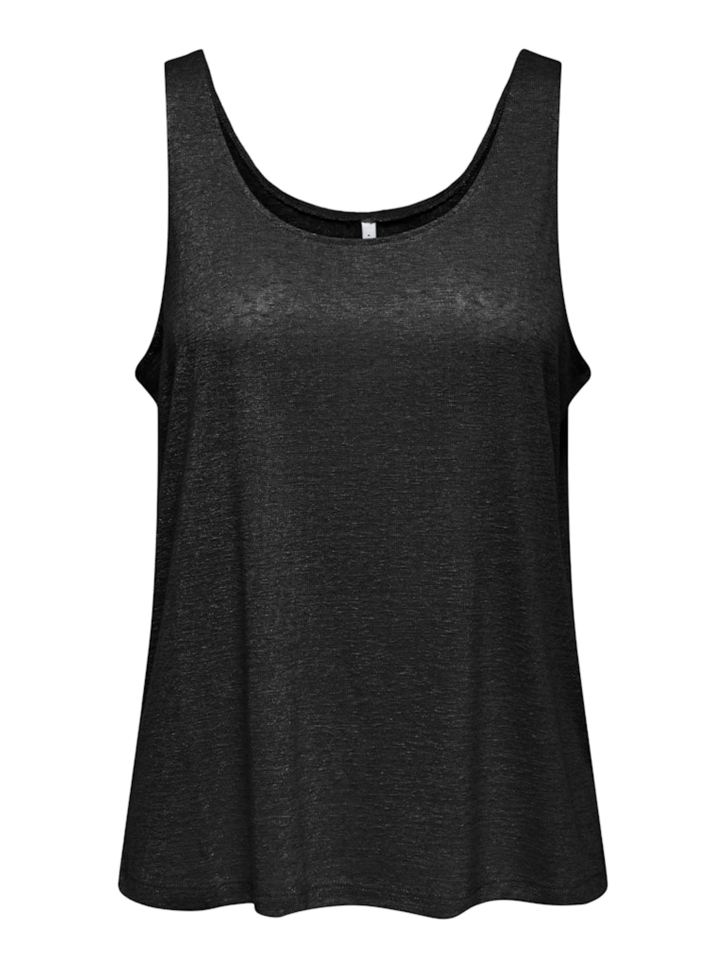 ONLY Topp, värv must: eest vaates