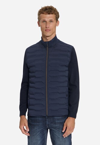 No Excess Vest in Blue: front