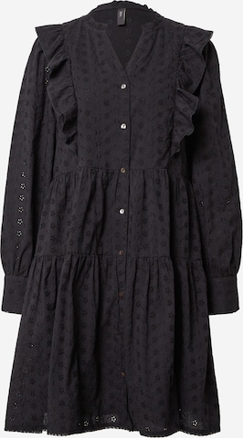 Y.A.S Shirt Dress 'Sanna' in Black: front