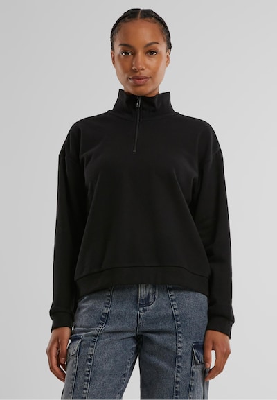 Urban Classics Sweat-shirt en noir, Vue avec produit