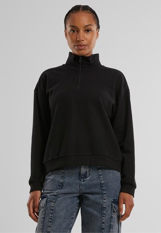 Felpa di Urban Classics in nero: frontale