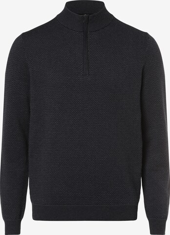 Pull-over Finshley & Harding en gris : devant