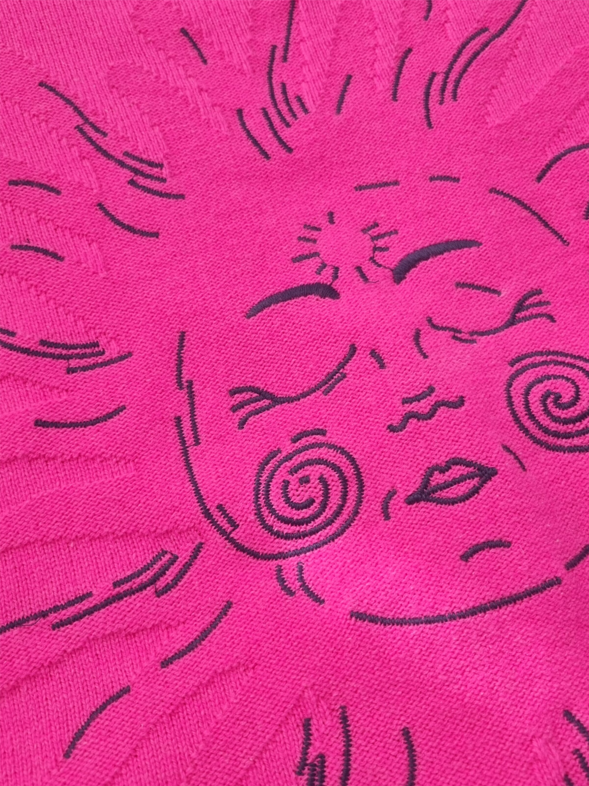 LIKS. Munich Strickjacke 'Sonne'‌‌‌ in Pink