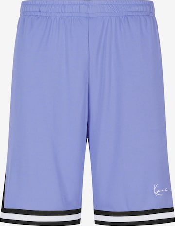 Karl Kaniregular Hlače - ljubičasta boja: prednji dio