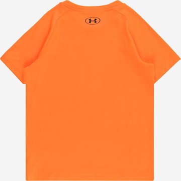 T-Shirt fonctionnel 'Tech 2.0' UNDER ARMOUR en orange