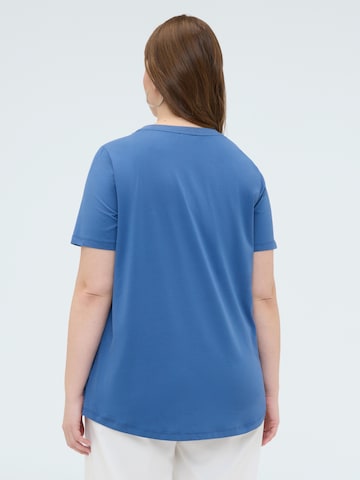 Haut Fiorella Rubino en bleu