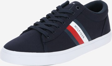 TOMMY HILFIGER Ниски маратонки в синьо: отпред