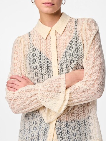 PIECES Blouse 'ALARA' in Beige