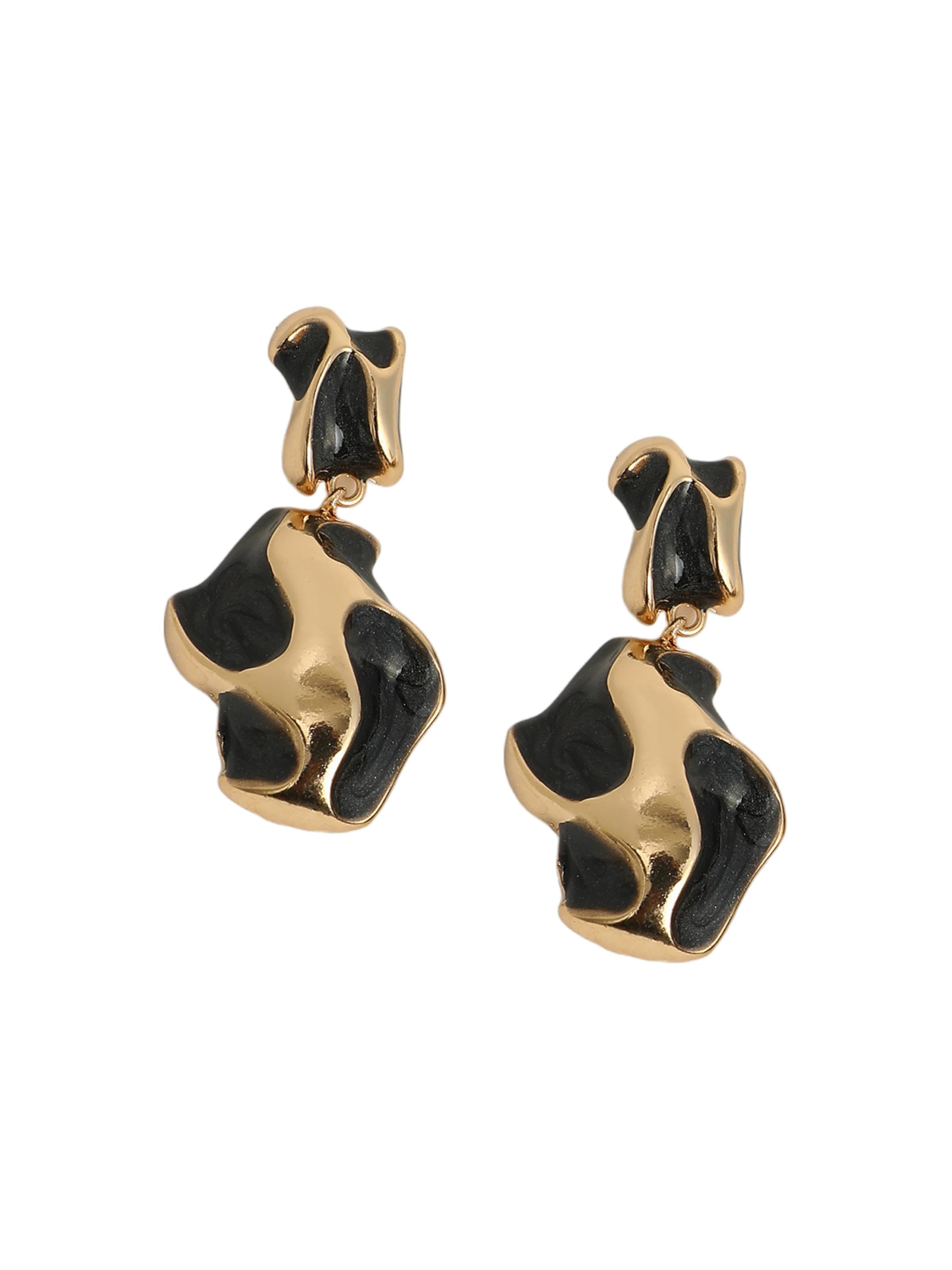 SOHI Örhängen 'Oonagh' i svart: framsida