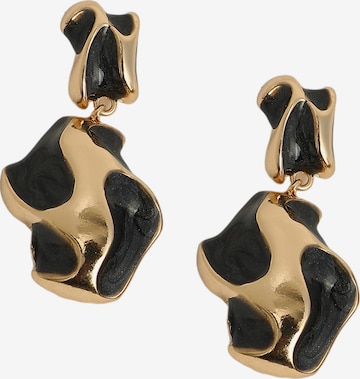 juoda SOHI Auskarai 'Oonagh': priekis