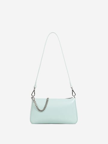 Borsa a tracolla 'Lancaster Sac trotteur Zippée Suave Even Bleu Perle' di LANCASTER Paris in blu: frontale
