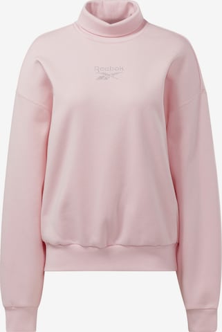 Reebok Classics Sweatshirt in Pink: front