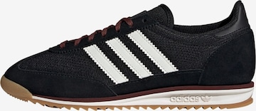 Baskets basses 'SL 72' ADIDAS ORIGINALS en noir : devant