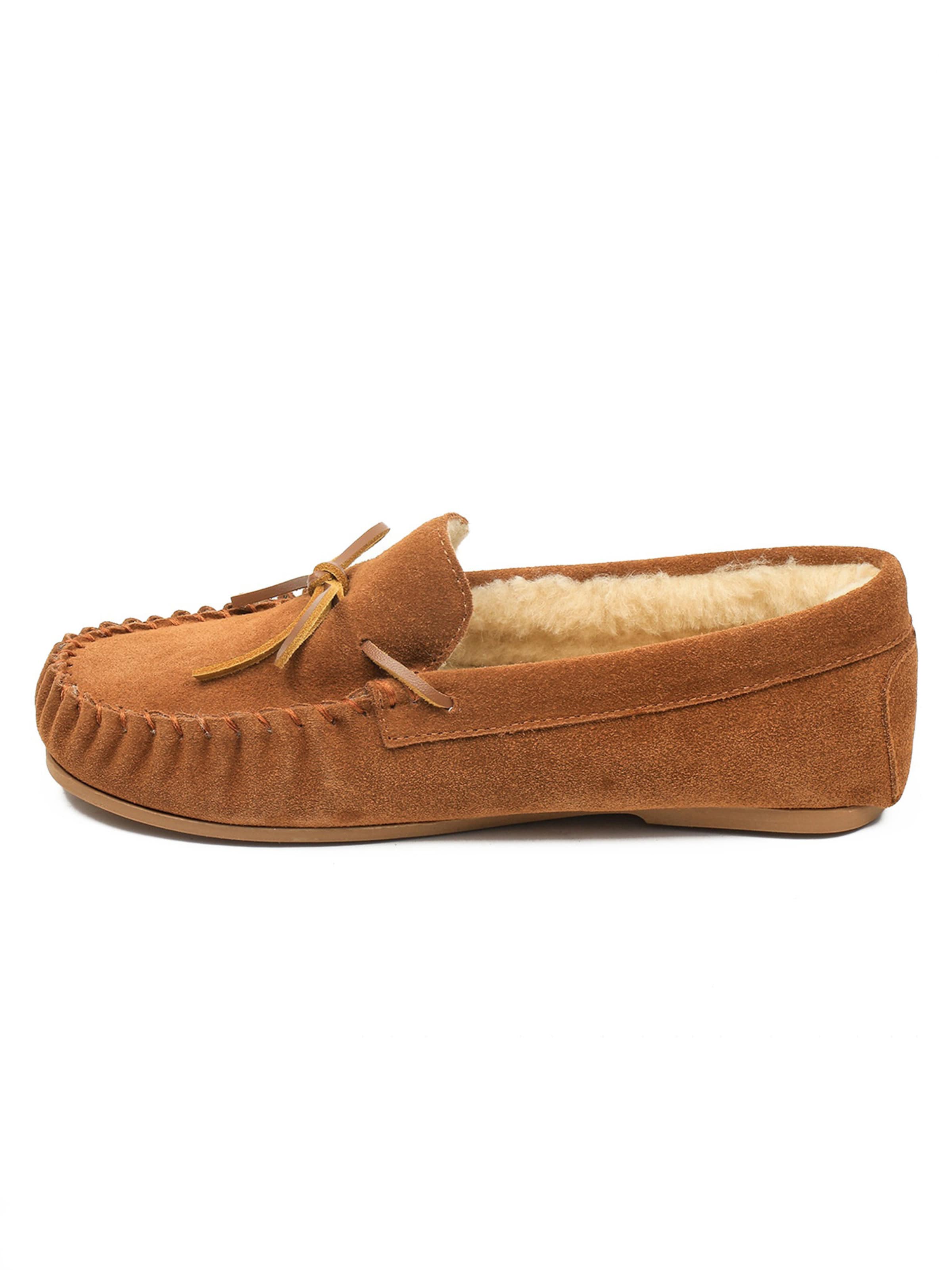 brūns Gooce Mokasīni 'Anchorage': no priekšpuses