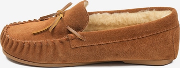 Gooce Moccasin 'Anchorage' in Brown: front