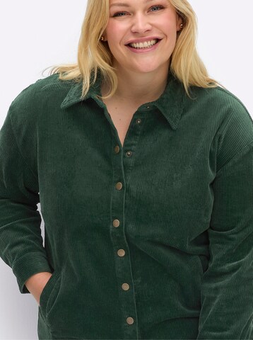 SHEEGO Блуза в зелено