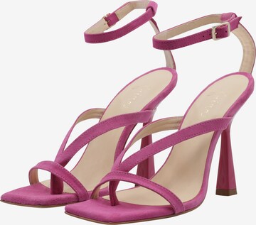 faina Strap Sandals in Pink