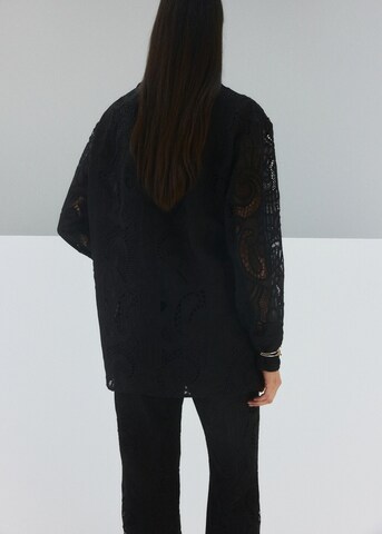 MANGO Blouse 'Irise' in Black