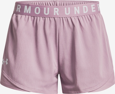 UNDER ARMOUR Workout Pants 'Play Up' in Pink / White, Item view