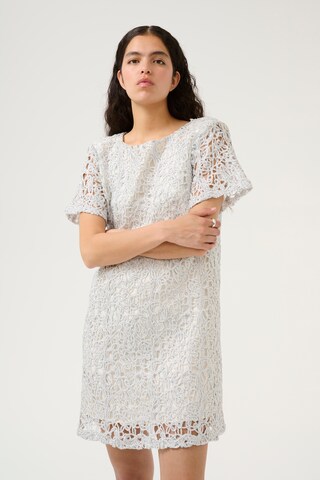 Robe 'Undina' KAREN BY SIMONSEN en argent : devant
