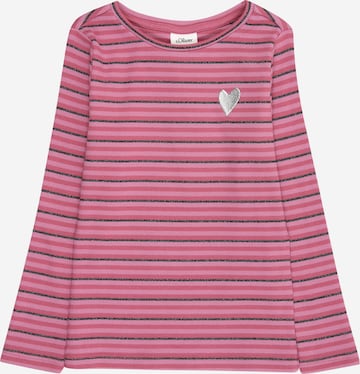T-Shirt s.Oliver en rose : devant
