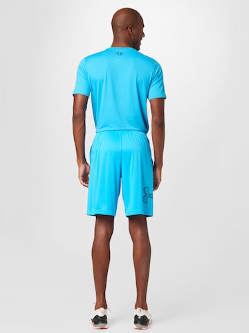 UNDER ARMOUR Loosefit Sportbroek in Blauw