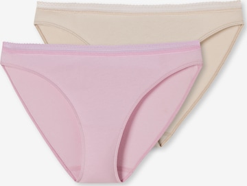 SCHIESSER Panty ' Cotton Lace ' in Beige: front