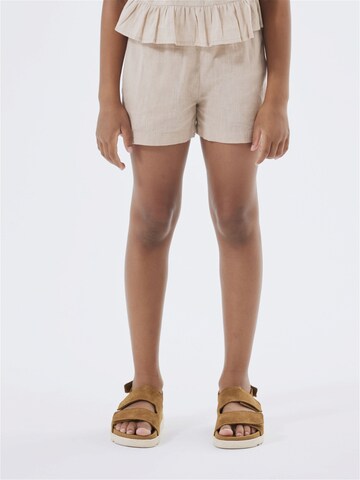 NAME IT Regular Broek 'Falinnen' in Beige: voorkant