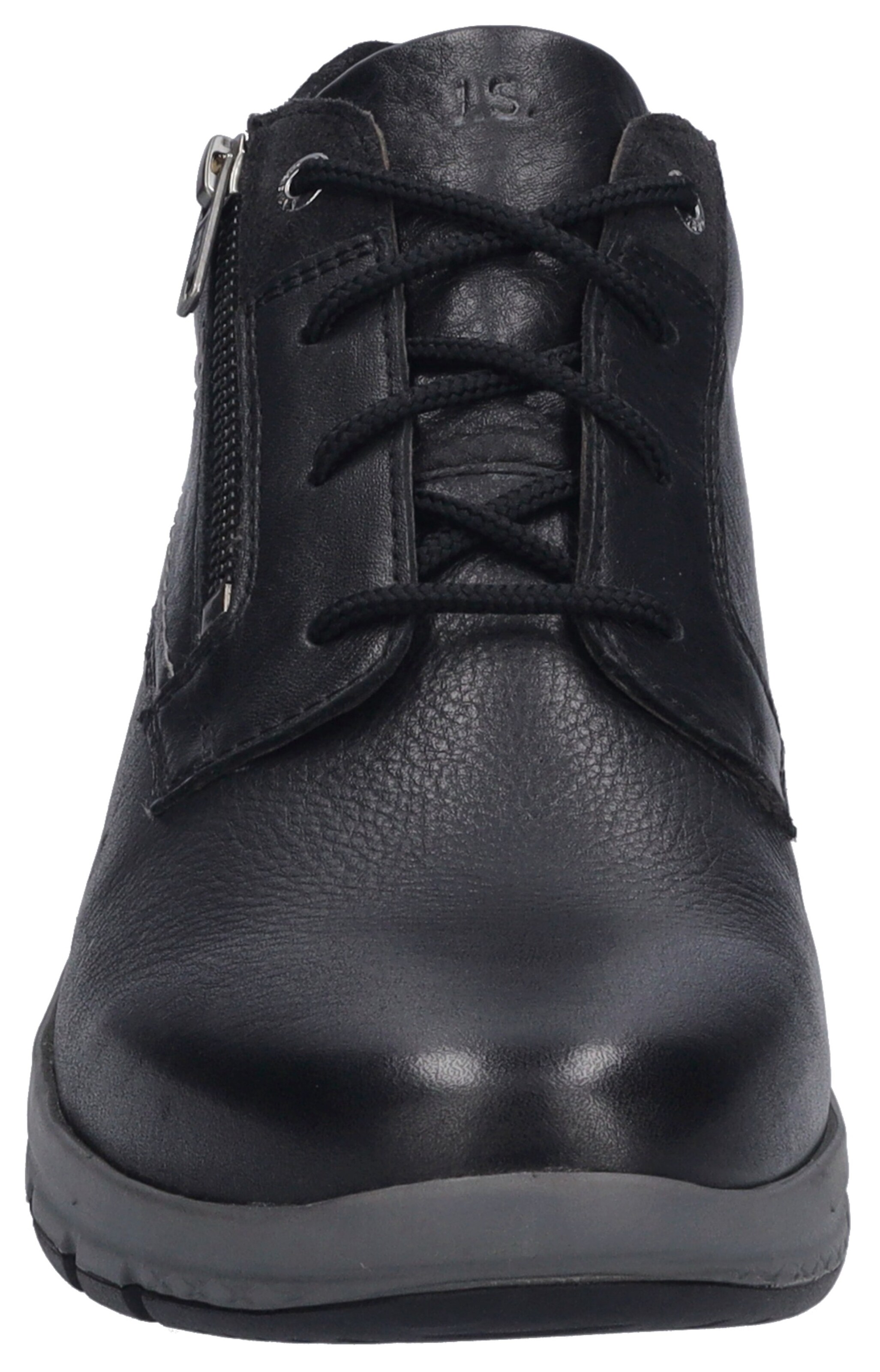 JOSEF SEIBEL Sportlicher Schnürschuh in Schwarz