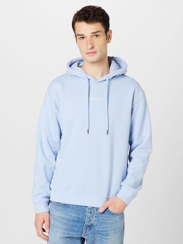 TOM TAILOR DENIM Sweatshirt in Blue: front