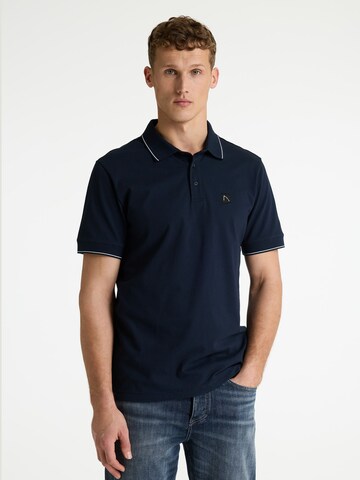 CHASIN' Poloshirt 'Jay' in Blau: Vorderseite