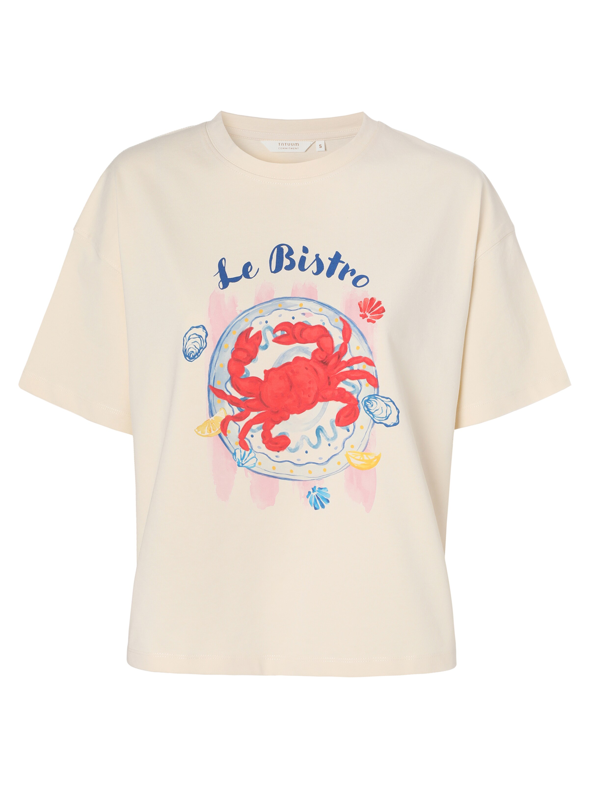 T-shirt 'Playa' TATUUM en blanc : devant