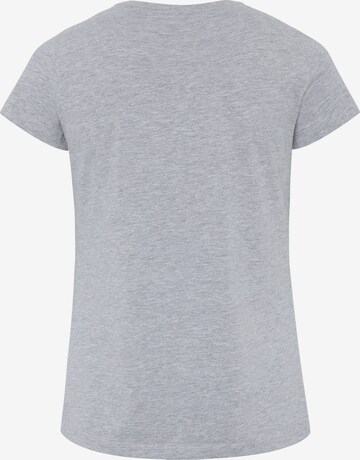 Oklahoma Jeans T-Shirt ' mit gemustertem Motiv ' in Grau