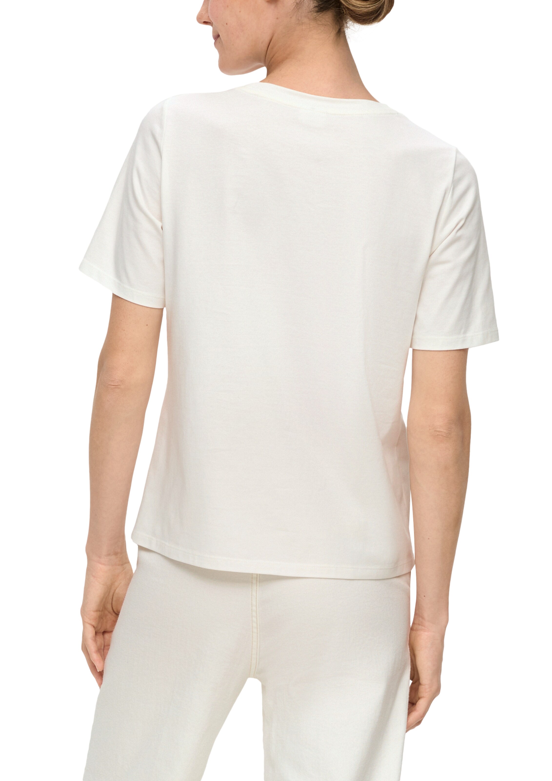 s.Oliver BLACK LABEL Shirt in Beige