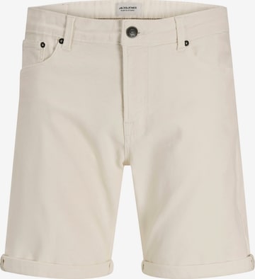 JACK & JONES Панталон в бяло: отпред