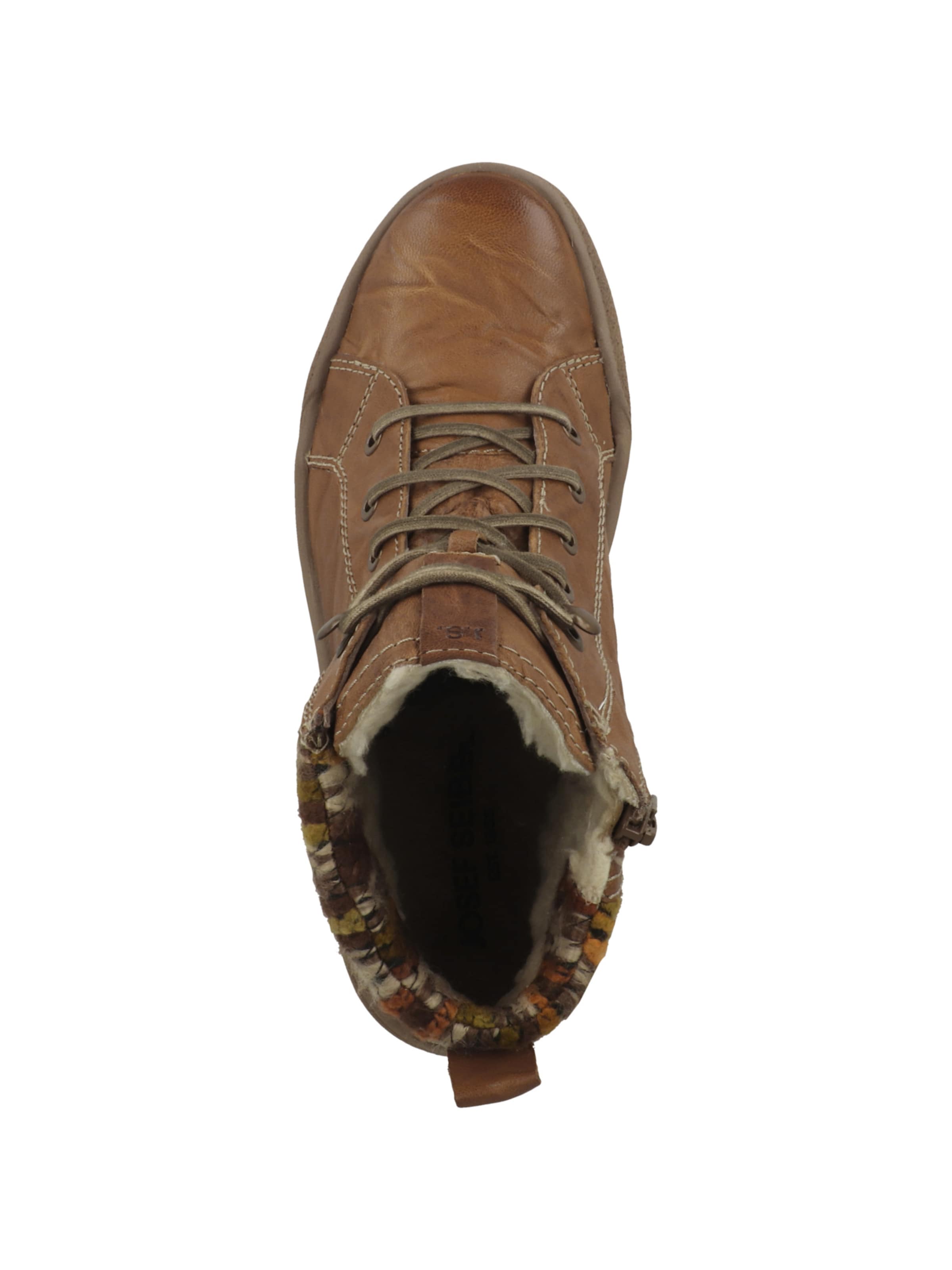 JOSEF SEIBEL Lace-up bootie 'Alina 52' in Brown