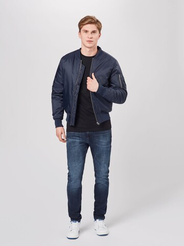 Denim Project Shirt in Zwart