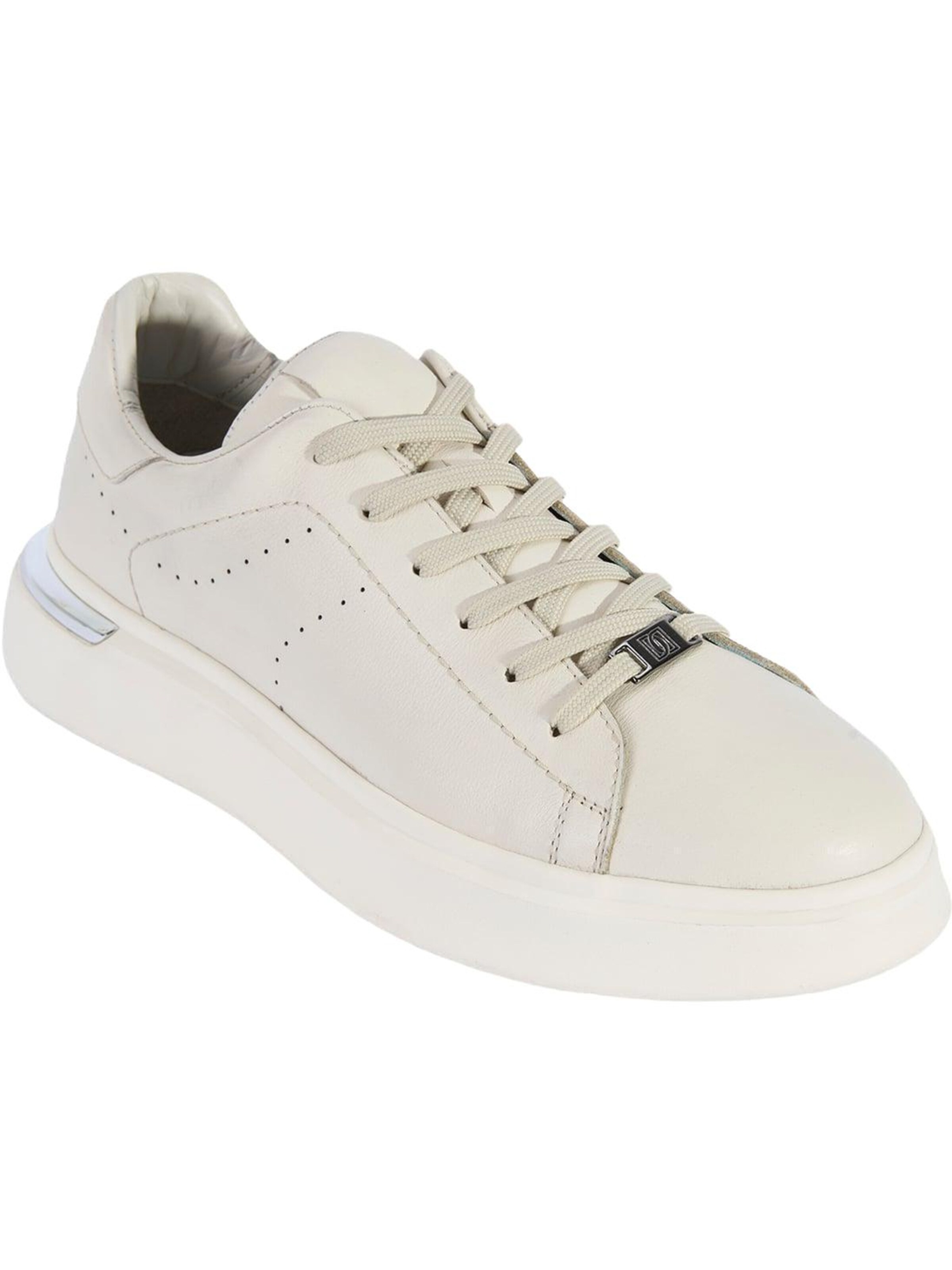 Desa Classic Flats 'Schnürschuhe' in White