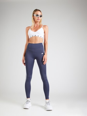 ADIDAS PERFORMANCE - Skinny Pantalón deportivo 'Optime' en azul